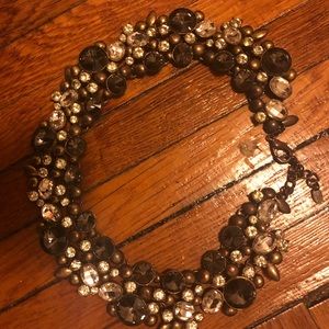 Zara bejeweled costume jewelry
